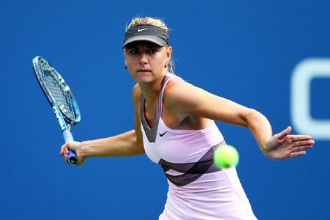 Maria Sharapova Soccer Tennis, Fiji Water, Maria Sharapova, The Hollywood Reporter, Us Open, Art Poses, Tennis Players, Tennis Racket, Los Angeles California