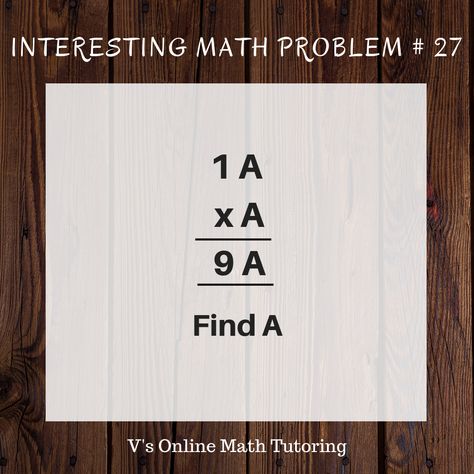 #CriticalThinkingProblems for elementary and middle school kids. I love #Cryptograms Can you find out what is A? Love these problems? Would you like to see them as a freebie? Hit a love in my facebook post Math Mindset, Math Competition, Math Tutoring, Math Enrichment, Mindset Growth, Solve The Problem, 5th Grade Classroom, Math Tutor, Math Problems