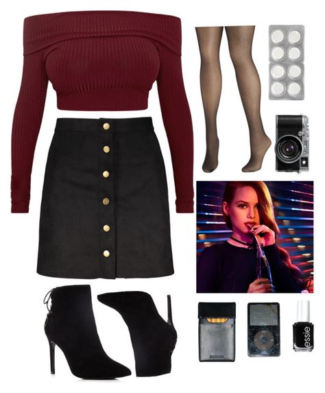 "Cheryl Blossom" by claurussett on Polyvore featuring Avenue, Charles David and Essie Riverdale Outfits, Channel Outfits, Riverdale Fashion, Character Inspired Outfits, Tv Show Outfits, Fandom Outfits, Cheryl Blossom, November 9, Mode Outfits