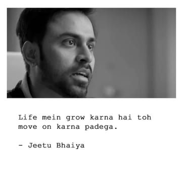 Jeetu Bhaiya Quotes, Jeetu Bhaiya, Kota Factory, Society Quotes, Bollywood Quotes, Motivational Movie Quotes, Movies Quotes Scene, Powerful Motivational Quotes, Self Inspirational Quotes