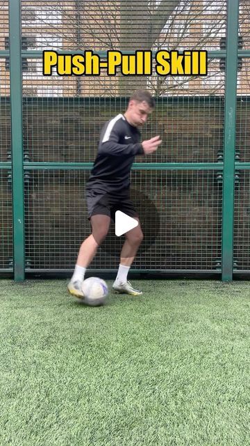 Club Kick on Instagram: "Push-Pull Skill⚽️🔥 -—————————— ⚽️Become a member of Club Kick and have access to a wide range of sessions and drills 🔗www.clubkick.com 📘Facebook: clubkickuk 🕊Twitter: clubkickuk ⏰TikTok: clubkickfootball ✉️info@clubkick.com . #soccerdrillls #footballdrills #soccertraining #footballtraining #soccerplayer #footballplayer #footballskills #footballer #footballcoach #soccercoach #soccertricks #clubkick #footballsessions #soccersessions #footballtricks #soccerskills" Soccer Stuff, Soccer Training, Drills, Soccer, Range, Sports, Twitter, On Instagram, Instagram