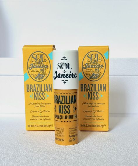 Sol de Janeiro Brazilian kiss #soldejaneiro #braziliankiss #lipbalm Brazilian Kiss, Lip Butter, Birthday Presents, Christmas List, Vision Board, Kiss, Lips, Birthday, Christmas