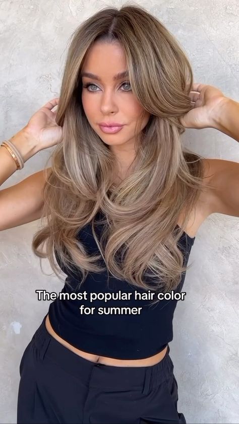 Chrissy Ellingson Rasmussen (@hairby_chrissy) • Instagram photos and videos Pecan Sandie, Sandy Hair, Perfect Blonde Hair, Dark Blonde Hair Color, Hair Extensions For Short Hair, Brunette Hair With Highlights, Brown Hair With Blonde Highlights, Long Hair Color, Blonde Hair Inspiration