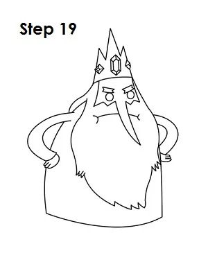 Adventure Time Drawings, Adventure Time Tattoo, King Drawing, Cartoon Drawing Tutorial, Ice King, Dark Art Drawings, Cartoon Network Adventure Time, Mini Drawings, Art Reference Photos