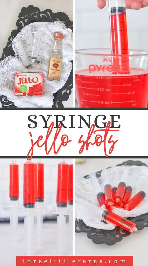 Inject some spooky fun into your Halloween party with our irresistible Syringe Jello Shot recipe! These chillingly delicious treats are sure to be the life of the party. Get ready to raise the spirits this Halloween season! Jello Shot Recipes Halloween, Halloween Syringe Shots, Syringe Jello Shots, Syringe Shots, Halloween Jello Shots, Recipes Halloween, Jello Shot, Jello Shot Recipes, Shots Alcohol