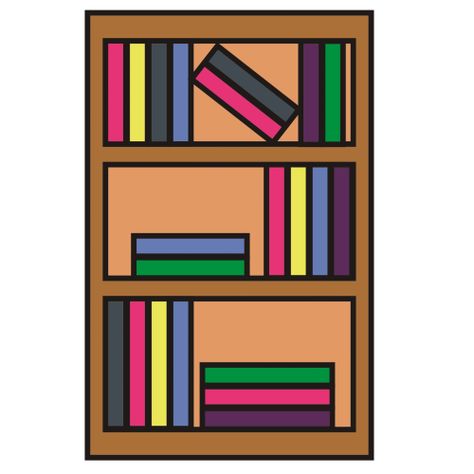 Prison Book Club: The Writer as Witness Simple Bookshelves, Empty Bookshelf, Bookcase With Books, Bookshelf Drawing, Bookshelf Clipart, Shelf Of Books, Classroom Shelves, Library Drawing, Books Clipart