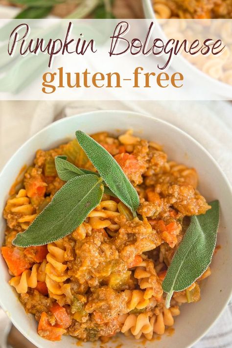 Pumpkin Bolognese, Butternut Squash Ravioli, Ground Beef Pasta, Sweet Potato Gnocchi, Lentil Pasta, Beef Pasta, Best Pasta Recipes, Weeknight Dinner Recipes Easy, Autumn Recipes