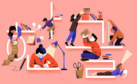 Portfolio Site, Flat Illustration, Alphabet Illustration, Illustrations And Posters, Editorial Illustration, New Artists, Teamwork, Graphic Design Illustration, Character Illustration