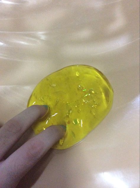 Clear yellow slime. Yellow Slime, Slime, Stone, Yellow