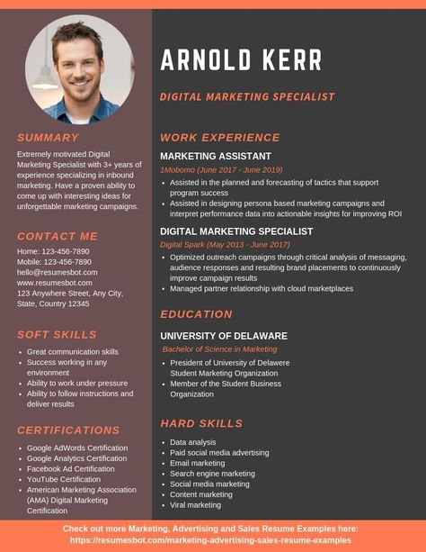 digital resume design | digital resume template | digital marketing resume example | digital marketing specialist resume | digital marketing specialist cv Resume For Digital Marketing Fresher, Digital Marketing Resume Cv Design, Digital Marketing Resume Fresher, Cv For Digital Marketer, Digital Marketer Resume, Digital Marketing Cv, Digital Marketing Resume, Resume Building, Resume Format For Freshers