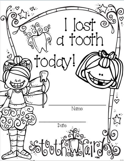 I Lost A Tooth Today Certificate Freebie!! Going Strong in 2nd Grade - repinned by @PediaStaff – Please Visit  ht.ly/63sNt for all our pediatric therapy pins School Nurse Decorations, School Nurse Elementary, Nurse Bulletin Board, School Nurse Office Decorations, Nurse Office Decor, School Nurse Office, Lost Tooth, Dental Facts, School Health