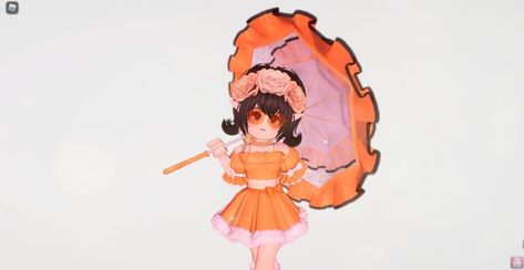 Orange You Glad, Royale High, Orange, Anime, Art