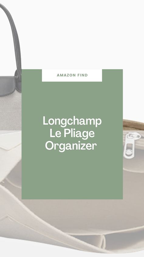 Using your Longchamp bag as your "mom" bag but costantly digging aorund in it? Get this insert to help organize all your stuff! Longchamp Bag Organizer, Longchamp Backpack, Felt Organizer, Mom Bag, Purse Organizer Insert, Longchamp Bag, Mom Bags, Purse Organizer, Bag Insert