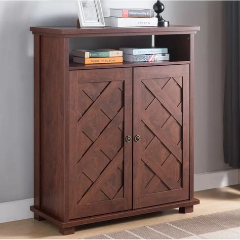 Shoe Storage Cabinet With Doors, Craftsman Style Kitchens, Wooden Storage Cabinet, Woven Wood, Bench With Shoe Storage, Shoe Storage Cabinet, Cabinets For Sale, Furniture Of America, Home Office Organization