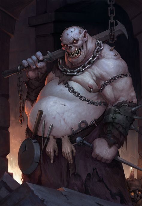 The Butcher Diablo, Dnd Butcher, Butcher Character, Monsters Dnd, Evil Characters, Dnd Monster, Dnd Monsters, Fantasy Races, Fantasy Images