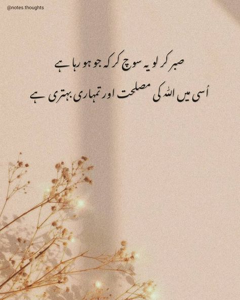 Sabr Quotes, Sabar Quotes, Lonliness Quotes, Inspirtional Quotes, Short Islamic Quotes, Muhammad Quotes, Feelings Words, Urdu Thoughts, Urdu Quotes With Images