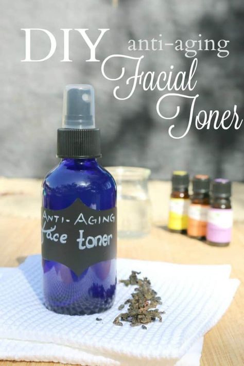 Green Tea Toner, Diy Anti Aging, Creme Anti Age, Diy Skin Care Recipes, Diy Simple, Anti Aging Facial, Anti Aging Beauty, Homemade Face, Toner For Face