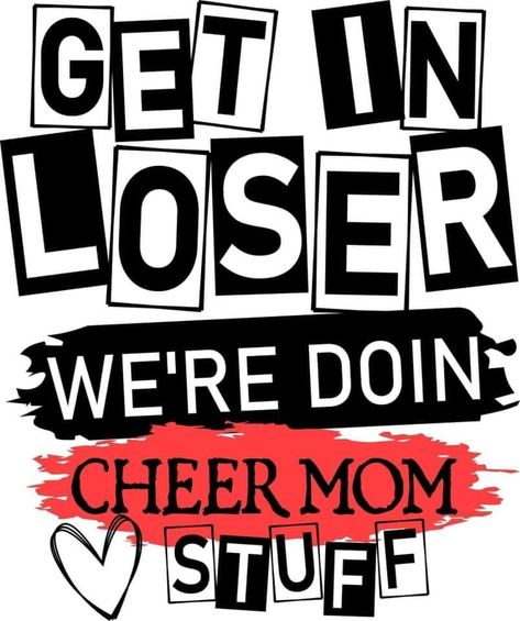 Cheer Mom Quotes, Homecoming Banners, Cute Cheer Gifts, Fun Shirt Ideas, Cheer Shirt Ideas, Cheer Designs, Cheer Team Pictures, Cheer Team Gifts, Custom Cheer Bows