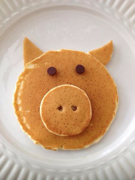 Mail - LESLIE POWELL - Outlook Pig Pancakes, Fun Pancakes, Halloween Breakfast, Decorações Com Comidas, Food Art For Kids, Creative Snacks, Easy Food Art, Kids Food, Fun Treats