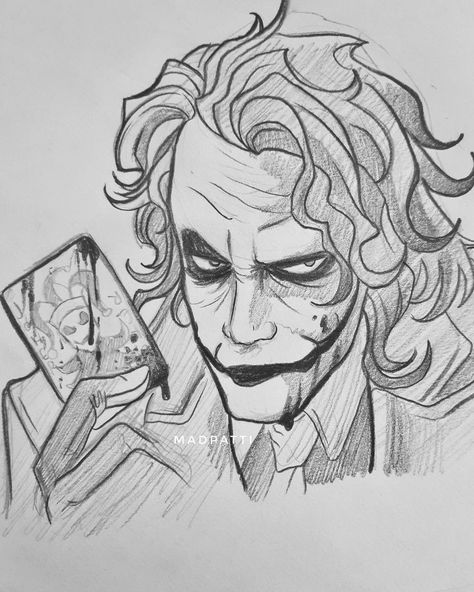 Joker Sketch Easy, Up Cartoon Drawing, Joker Drawing Sketches, Hacker Drawing, The Joker Sketch, Plus Size Pirate, Joker Art Drawing, Joker Sketch, Batman Art Drawing