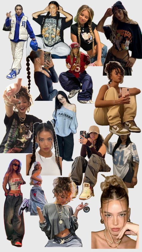 Streetwear Hairstyles, Hairstyles For Afro Hair, Outfits 2000s Style, Cute Concert Outfits, Street Style Outfits Casual, Outfit Inspo Casual, Everyday Fashion Outfits, Just Style, Layering Outfits