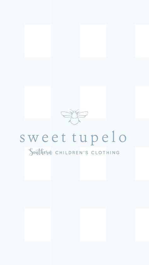 shop logo / childrens boutique branding / southern preppy branding / gingham / branding for creatives and small businesses Preppy Websites, Preppy Logo Design, Preppy Branding, Brand Aesthetics, Preppy Logo, Southern Preppy, Boutique Branding, Hd Logo, Designer Branding