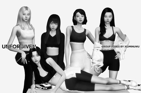 Group Poses | Collection from xiuminuwu | 22 posts | Patreon Sims 4 Magazine Poses, Sims 4 Kpop Album Cc, Sims 4 Three Friends Poses, Sims 4 Pose Packs Solo, Sims 4 Cc Poses Woohoo, Sims 4 Kpop Poses, Sims 4 Friend Group Poses, Sims 4 Poses Solo Model, Sims 4 Model Poses