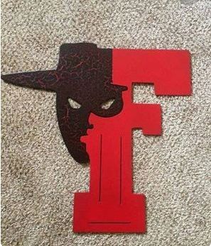 Texas Tech Red Raiders Texas Tech Tattoo, Texas Tech Graduation Party, Texas Tech Mascot, Texas Tech Decor, Cross Template, Texas Tech Logo, Texas Tech Football, Tech Tattoo, Texas Quilt