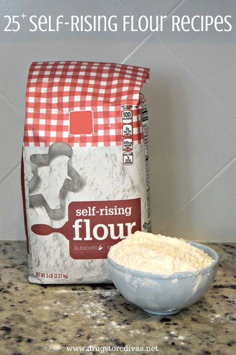 Bread Recipe Self Rising Flour, Peppermint Bark Fudge, Measuring Flour, Flour Container, Flour Substitute, Fudge Cookies, Tastemade Recipes, Beer Bread, Cake Recipes From Scratch