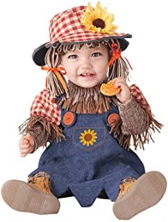 Baby Scarecrow Costume, Cute Scarecrow Costume, Baby Scarecrow, Scarecrow Outfits, Halloween Costumes Scarecrow, Cute Scarecrow, Infant Costume, Yarn Wig, Scarecrow Costume