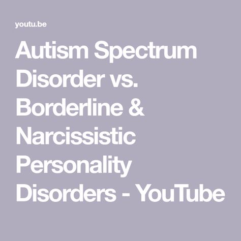 Narcissism Vs Borderline, Personality Disorders, Narcissistic Personality, Character Traits, Character Trait, Spectrum Disorder, Personality Disorder, Narcissism, The Question