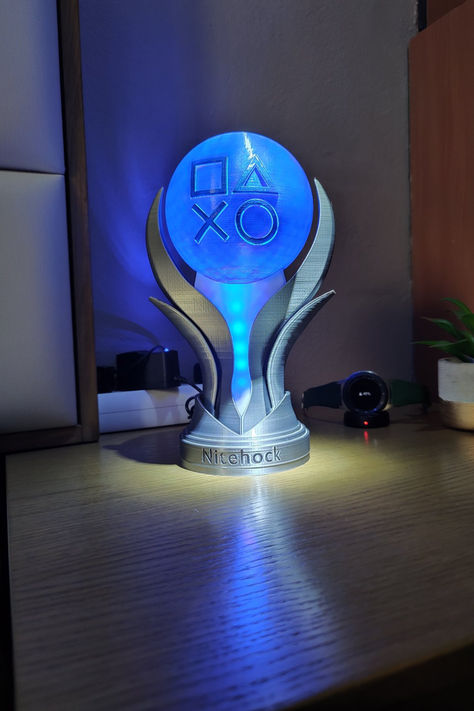 🎮The Best Gift For Real Gamers and especially PS Fans! 🏆If you are a Trophies Hunter then this is for you! Complete the decoration in your gaming room and make this Gift to yourself Led Light Lamp, Ghost Of Tsushima, Computer Room, Gaming Room Setup, Gaming Decor, Rgb Led Lights, Gaming Room, Room Setup, Playstation 5