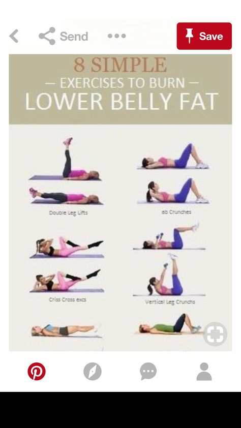 EXERCISES FOR BELLY FAT Ab Workout In Bed, Exercises For Belly Fat, Exercises For Belly, Burn Lower Belly Fat, Loose Belly, Flat Stomach Workout, Bed Workout, Killer Workouts, Workout For Flat Stomach