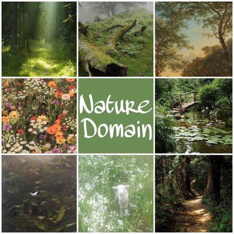 variety of people as various gods, some hunt monstrosities, some bless the harvest, some protect nature

Pan, Gaia (Greek); Faunus, Terra (Roman); Geb (Egyptian); Cernunnos (Celtic); Idunn (Norse); Leshy (Slavic) Dnd Nature Cleric, Nature Domain Cleric, Gaia Aesthetic, Nature Cleric, Deity Work, Dnd Cleric, Earth Aesthetic, Fantasy Aesthetics, Roll Play