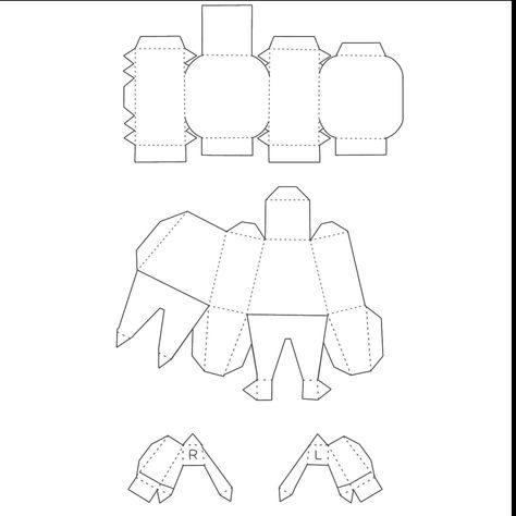 3d Paper Figures Template, Paper Figure Template Blank, Paper Craft Character Template, Paper Figures Templates, Papercraft Figure Template, Blank Papercraft Template, Paper Craft Figure Template, Paper Figures Papercraft, Foldable Templates Printables