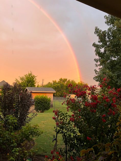 #rainbow #rain #rainyday Vision Board Photos, Rainbow Rain, Spring Rain, Spring Mood, Taylor Swift Album, Spring Aesthetic, Spring Season, Simple Life, Rainy Days