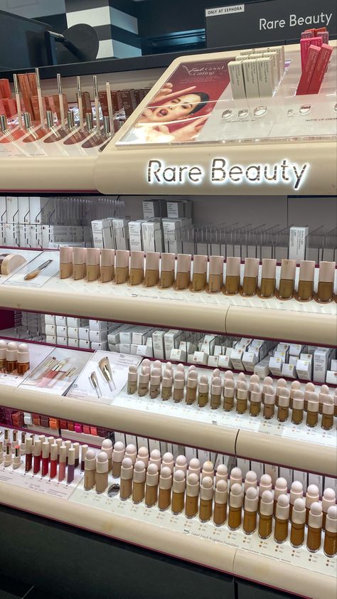 Aesthetic Rare Beauty, Rare Beauty Products, Sephora Aesthetic, Sephora Shopping, Selena Gomez Makeup, Makeup You Need, Tinted Lip Oil, Sephora Skin Care, Makeup Is Life