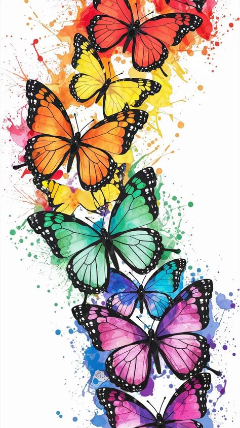 @amalab #ideogram Blue And Orange Tattoo, Dark Fantasy Painting, Butterfly Wing Design, Unique Butterfly Tattoos, Butterfly Photography, Artsy Background, Typographic Logo Design, Beautiful Butterflies Art, Zen Doodle Art