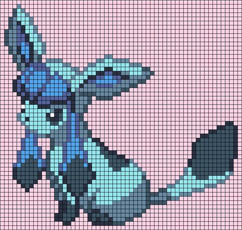 Pokemon Alpha Pattern, Grid For Crochet, Minecraft List, Alpha Crochet, Crochet Pixel Art, Crochet Patches, Crochet Grid Patterns, Pokemon Alpha, Graphgan Patterns