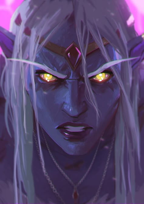 Azshara World Of Warcraft, Queen Azshara, Blizzard Warcraft, World Of Warcraft Art, Sylvanas Windrunner, World Of Warcraft Characters, Night Elves, Warcraft Characters, Warcraft Art