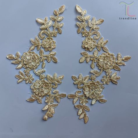 Rhinestone Corded Silver Lurex Embroidery Flora Appliques - Buy Rhinestone Appliqiues,Silver Lurex Appliques,Flora Appliques Product on Alibaba.com Lurex Embroidery, Decorated Shoes, Poly Bags, Appliques, Silver Gold, Embroidery, Lace, Silver, Fabric