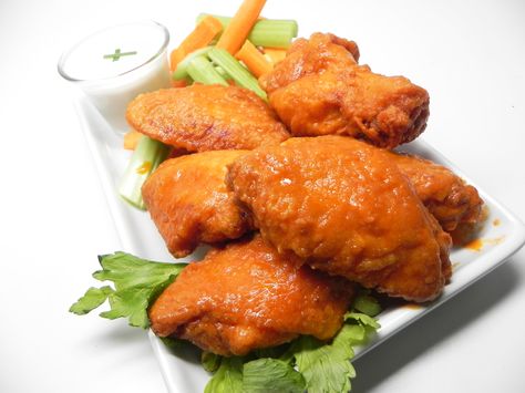 Fried Buffalo Wings with Spicy, Sweet, and Umami Sauce  #AllrecipesFaceless #MyAllrecipes #AllrecipesAllstars Buffalo Wings Recipe Fried, Wings Recipe Fried, Buffalo Wing Sauce Recipe, Buffalo Wings Sauce Recipe, Umami Sauce, Wing Sauce Recipe, Chicken Wing Sauce, Chicken Wing Sauce Recipes, Fowl Recipes