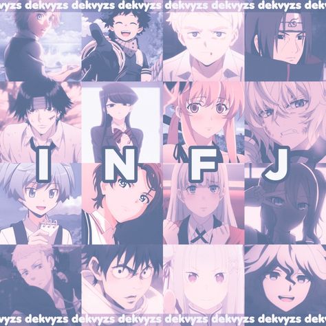 MBTI INFJ characters Infj Anime Characters, Infj Anime, Infj Vibes, Infj Characters, Infj Things, Mbti Infj, Understanding People, Infj Mbti, Mbti Memes