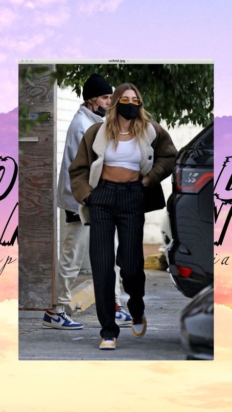 Hailey And Justin, Hailey Baldwin Street Style, Estilo Hailey Baldwin, Hailey Bieber Style, Hailey Baldwin Style, Paris Outfits, Celebrity Street Style, Mode Inspo, Fashion Weeks