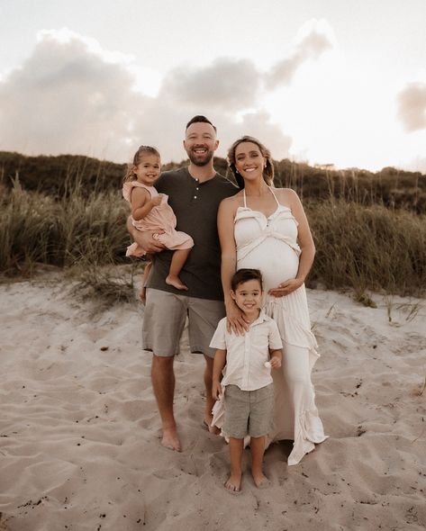 Maternity sessions with the whole family will forever be one of the most special things to me 🥹 it’s crazy that we’ll have another baby this year. This family reminded me so much of my own - kiddos running on the beach laughing and playing in the water. Ughh I cannot wait for my own maternity photos! Maternity Shoot Beach, Bump Shoot, Family Maternity Pictures, Maternity Photography Poses Outdoors, Beach Maternity Photos, Maternity Picture, Family Maternity Photos, Magic Number, Running On The Beach