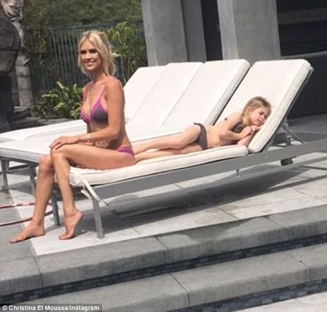 Christina El Moussa Style Outfits, Christina Aguilera Swimsuit, Christina Ricci Instagram, Matching Bikinis, Christina Anstead, Christina El Moussa, White French Bulldogs, Purple Swimsuit, Christian Slater