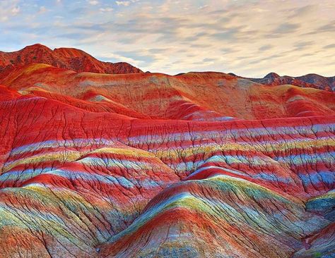 Tehran-Qeshm-Hormoz-Hengam Island tour package Shivar Travel Rainbow Mountains China, Zhangye Danxia Landform, Danxia Landform, Zhangye Danxia, Rainbow Island, Rainbow Mountains, Landform, Iran Travel, Colorful Mountains