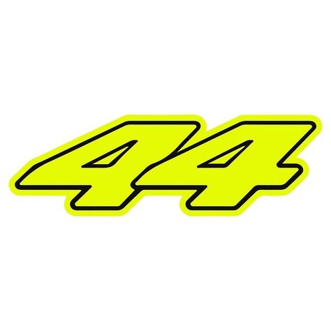 Lewis Hamilton Number 44 in Yellow Lewis Hamilton Stickers, Lewis Hamilton 2023, Hamilton Nails, Hamilton Logo, Hamilton Drawings, F1 Hamilton, Hamilton Stickers, Number Icons, Icon Tattoo