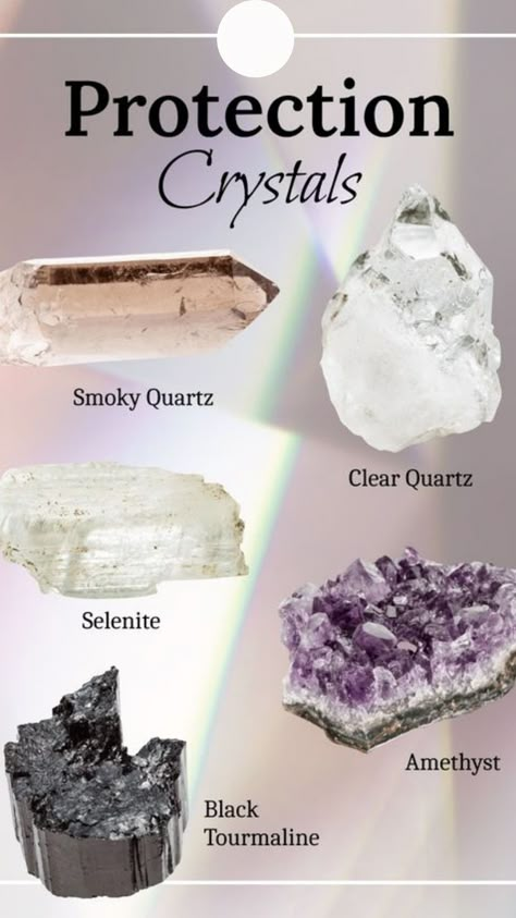 Dive into the world of protection crystals with our complete guide! Discover the top 7 healing crystals renowned for safeguarding your energy and promoting positivity. #ProtectionCrystals #HealingCrystals #EnergyProtection #CrystalHealing #PositiveVibes Energy Stones Crystal Healing, Protecting Your Energy, Protection From Negative Energy, Crystals For Protection, Gemstones Chart, Crystal Healing Chart, Using Crystals, Unique Crystals, Power Of Crystals