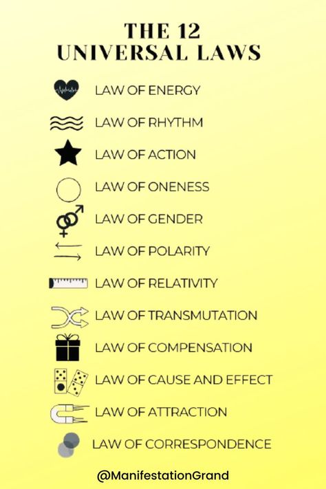 12 Laws Of The Universe, 12 Universal Laws, Journal Manifesting, 12 Laws Of Karma, Laws Of The Universe, Universal Laws, Law Of Karma, Spiritual Psychology, Attraction Manifestation